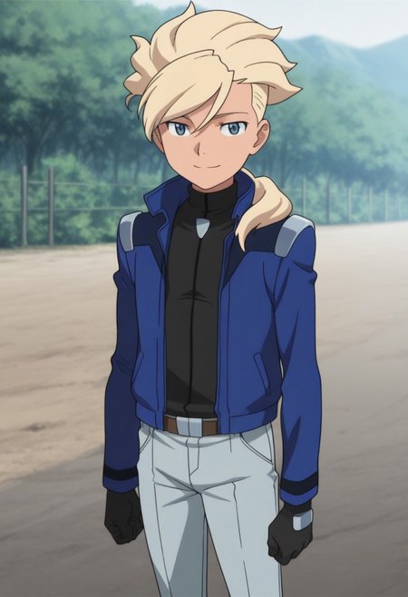 Asemu Asuno - Mobile Suit Gundam AGE (Commission)