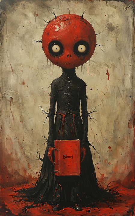 Everybody is a book of blood; wherever we're opened,we're red.,
<lora:Neon_Cyberpunk_Impressionism_SDXL:0.3>,mad-cybrpnkimprss,
<lora:- SDXL - vant_blk_contrast_V2.0:0.3>,
<lora:dark_fantasy_art:0.2>,
<lora:NicolaSamori:0.2>,
<lora:tbh219-sdxl:0.6>,tbh219,
<lora:Desolation:0.2>,
<lora:rbcharc0al:0.0>,rbcharc0al,
<lora:CBarkerAIXL:0.0>,
<lora:Dark_Novel:0.0>,
<lora:Disturbia:0.0>,
<lora:Lost_In_Dreams:0.1>,