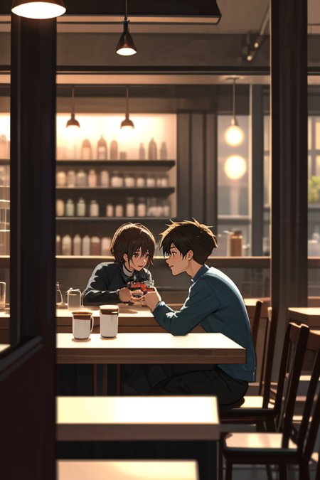 1girl and 1boy, cafe
<lora:LCM_LoRA_Weights_SD15:1>
 <lora:add\ImageEnhanceL:.5>
