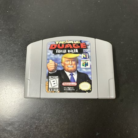 <lora:n64-000006:1>, n64, Donald Trump's Tower