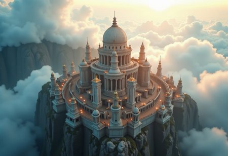 the most realistic, photorealistic photo ever taken [(an ancient greek mythological city:1.5) in the clouds,a dream world shifting landscapes, and ethereal creatures, Captured with a Hasselblad X2D 100C and an 80mm f/1.9 lens, hyper-realistic textures, soft studio lighting, elegant shadows, styled for a Vogue beauty editorial, incredible realism, creamy bokeh, ultra-detailed textures, perfect lighting],