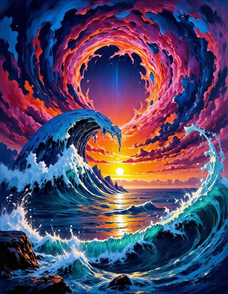 <lora:FLUX.1-DEV_-_Wild_1970s_Fashions_LoRA:1> 600-inspired,  breathtaking, definition, detailed, epicphotogasm-colorfulphoto,  swirl, 
<lora:Eldritch_Expressionism_for_Flux:0.6> expressionist painting of a sea scene with bold vibrant color oil painting,  beauty  night Of cloudless climes and starry skies And all thatâs best of dark and bright,
<lora:artilands:0.8>,
<lora:Cinematic_style:0.7>,
<lora:FluxMythP0rtr4itStyle:1>,