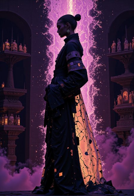 "This year lilac is the only suitable colour, considered somewhat dashing. "
