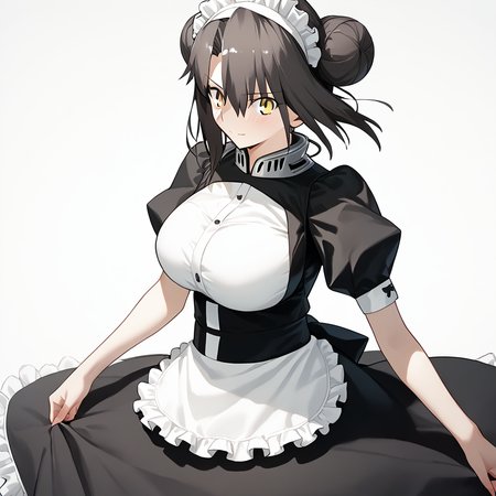 <lora:Takeuchi_Takashi_PonyXL_style_v01:1>
<lora:agent.pony:1>
score_9 , score_8_up , score_7_up , source_anime , 
masterpiece , best quality , ultra-detailed , 
BREAK
agent \(girls' frontline\), maid
1girl , woman , huge breasts , light smile , light blush , ((jeanne d'arc (fate)):0.5)  , 
long black hair  , maid dress ,  
leaning on huge stone