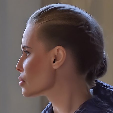 side head view