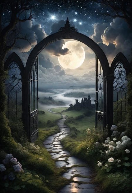 Home is behind, the world ahead
And there are many paths to tread
Thru shadow, to the edge of night
Until the stars are all alight
Mist and shadow, cloud and shade
All shall fade, all shall fade