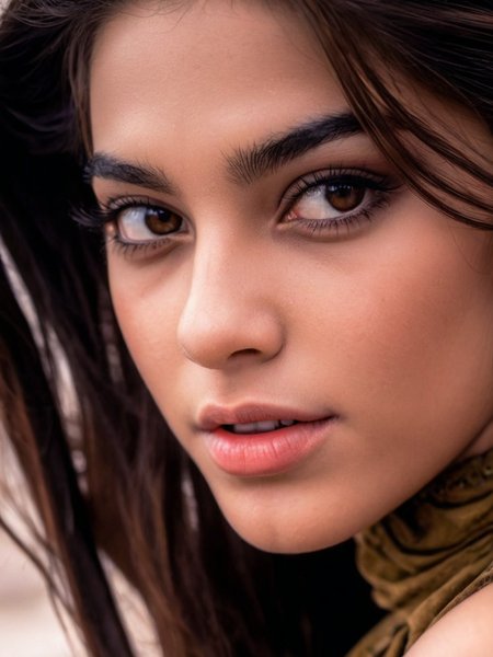 Cinematic fashion photograph  Amina_Massoud_P_MXAI_SDXL close up shot, happy expression