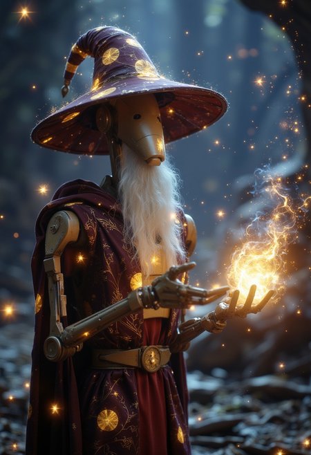 Wizard battle droid