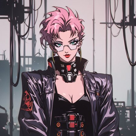score_9, score_8_up, score_7_up, score_6_up, score_5_up, score_4_up,
BREAK
vintage, 1990s \(style\),
masterpiece, best quality, anime style, anime girl, future, cyberpunk, megalopolis, night city, technology, wires, smart glasses
