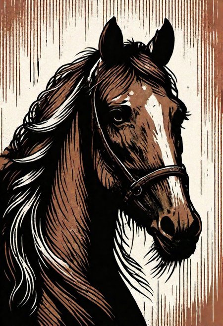 portrait of a horses head   <lora:Western_Comic:0> <lora:Western_Comic_Style:0.8>