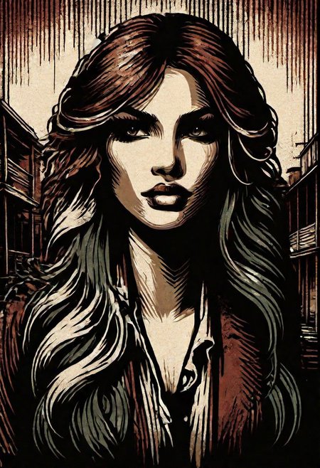 portrait of a house brothel worker  <lora:Western_Comic:0> <lora:Western_Comic_Style:0.8>