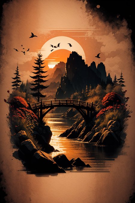 <lora:Calligraphy-ink-style-darquelilly-v1:1> calligraphyinkstyle,love, roses, volumetric lighting, night time, sunrise, black background