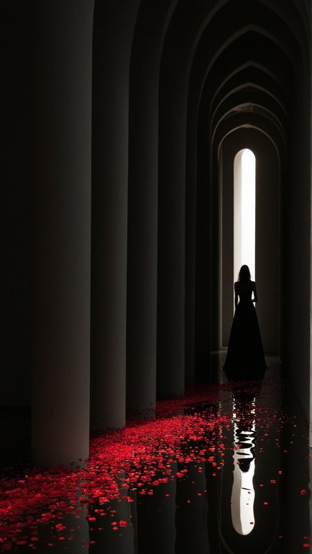 A cascade of mirrors stretching deep, a tunnel of light and shadow folding over itself, reflecting and refracting into infinity. Red dots pulse in rhythm, blood or petals strewn along a path where geometry melts into illusion, spires of symmetry rise and fall like ancient echoes, rippling under a distant silver sky. The center pulls everything in, a single bright spire like a sword or a spineâstill, cold, waiting. A ripple spreads outward, shifting across smooth surfaces. Light bends softly, curling like whispered secrets through a hollowed passage. Forms dissolve into flickers, dancing briefly before vanishing. Silent, subtle hues shimmer, glinting momentarily as patterns twist, spiraling downward endlessly into unseen depths. Something lingers, barely touched, fading faster than breath. Waves scatter, weaving through shifting reflections, slipping beneath fractured currents. Shapes flicker, vanishing swiftly into darkened corners where whispers drift unseen. Shadows stretch, bending inward as contours blur, dissolving steadily into fleeting glimpses. Movement traces silence, pulling echoes beyond sight, swirling endlessly toward forgotten edges. A cascade of mirrors stretching deep, a tunnel of light and shadow folding over itself, reflecting and refracting into infinity. Red dots pulse in rhythm, blood or petals strewn along a path where geometry melts into illusion, spires of symmetry rise and fall like ancient echoes, rippling under a distant silver sky. The center pulls everything in, a single bright spire like a sword or a spineâstill, cold, waiting. A ripple spreads outward, shifting across smooth surfaces. Light bends softly, curling like whispered secrets through a hollowed passage. Forms dissolve into flickers, dancing briefly before vanishing. Silent, subtle hues shimmer, glinting momentarily as patterns twist, spiraling downward endlessly into unseen depths. Something lingers, barely touched, fading faster than breath. Waves scatter, weaving through shifting reflections, slipping beneath fractured currents. Shapes flicker, vanishing swiftly into darkened corners where whispers drift unseen. Shadows stretch, bending inward as contours blur, dissolving steadily into fleeting glimpses. Movement traces silence, pulling echoes beyond sight, swirling endlessly toward forgotten edges. A cascade of mirrors stretching deep, a tunnel of light and shadow folding over itself, reflecting and refracting into infinity. Red dots pulse in rhythm, blood or petals strewn along a path where geometry melts into illusion, spires of symmetry rise and fall like ancient echoes, rippling under a distant silver sky. The center pulls everything in, a single bright spire like a sword or a spineâstill, cold, waiting. A ripple spreads outward, shifting across smooth surfaces. Light bends softly, curling like whispered secrets through a hollowed passage. Forms dissolve into flickers, dancing briefly before vanishing. Silent, subtle hues shimmer, glinting momentarily as patterns twist, spiraling downward endlessly into unseen depths. Something lingers, barely touched, fading faster than breath. Waves scatter, weaving through shifting reflections, slipping beneath fractured currents. Shapes flicker, vanishing swiftly into darkened corners where whispers drift unseen. Shadows stretch, bending inward as contours blur, dissolving steadily into fleeting glimpses. Movement traces silence, pulling echoes beyond sight, swirling endlessly toward forgotten edges, A cascade of mirrors stretching deep, a tunnel of light and shadow folding over itself, reflecting and refracting into infinity. Red dots pulse in rhythm, blood or petals strewn along a path where geometry melts into illusion, spires of symmetry rise and fall like ancient echoes, rippling under a distant silver sky. The center pulls everything in, a single bright spire like a sword or a spineâstill, cold, waiting. A ripple spreads outward, shifting across smooth surfaces. Light bends softly, curling like whispered secrets through a hollowed passage. Forms dissolve into flickers, dancing briefly before vanishing. Silent, subtle hues shimmer, glinting momentarily as patterns twist, spiraling downward endlessly into unseen depths. Something lingers, barely touched, fading faster than breath. Waves scatter, weaving through shifting reflections, slipping beneath fractured currents. Shapes flicker, vanishing swiftly into darkened corners where whispers drift unseen. Shadows stretch, bending inward as contours blur, dissolving steadily into fleeting glimpses. Movement traces silence, pulling echoes beyond sight, swirling endlessly toward forgotten edges. A cascade of mirrors stretching deep, a tunnel of light and shadow folding over itself, reflecting and refracting into infinity. Red dots pulse in rhythm, blood or petals strewn along a path where geometry melts into illusion, spires of symmetry rise and fall like ancient echoes, rippling under a distant silver sky. The center pulls everything in, a single bright spire like a sword or a spineâstill, cold, waiting. A ripple spreads outward, shifting across smooth surfaces. Light bends softly, curling like whispered secrets through a hollowed passage. Forms dissolve into flickers, dancing briefly before vanishing. Silent, subtle hues shimmer, glinting momentarily as patterns twist, spiraling downward endlessly into unseen depths. Something lingers, barely touched, fading faster than breath. Waves scatter, weaving through shifting reflections, slipping beneath fractured currents. Shapes flicker, vanishing swiftly into darkened corners where whispers drift unseen. Shadows stretch, bending inward as contours blur, dissolving steadily into fleeting glimpses. Movement traces silence, pulling echoes beyond sight, swirling endlessly toward forgotten edges. A cascade of mirrors stretching deep, a tunnel of light and shadow folding over itself, reflecting and refracting into infinity. Red dots pulse in rhythm, blood or petals strewn along a path where geometry melts into illusion, spires of symmetry rise and fall like ancient echoes, rippling under a distant silver sky. The center pulls everything in, a single bright spire like a sword or a spineâstill, cold, waiting. A ripple spreads outward, shifting across smooth surfaces. Light bends softly, curling like whispered secrets through a hollowed passage. Forms dissolve into flickers, dancing briefly before vanishing. Silent, subtle hues shimmer, glinting momentarily as patterns twist, spiraling downward endlessly into unseen depths. Something lingers, barely touched, fading faster than breath. Waves scatter, weaving through shifting reflections, slipping beneath fractured currents. Shapes flicker, vanishing swiftly into darkened corners where whispers drift unseen. Shadows stretch, bending inward as contours blur, dissolving steadily into fleeting glimpses. Movement traces silence, pulling echoes beyond sight, swirling endlessly toward forgotten edges, epic composition, intricate, elegant, highly detailed