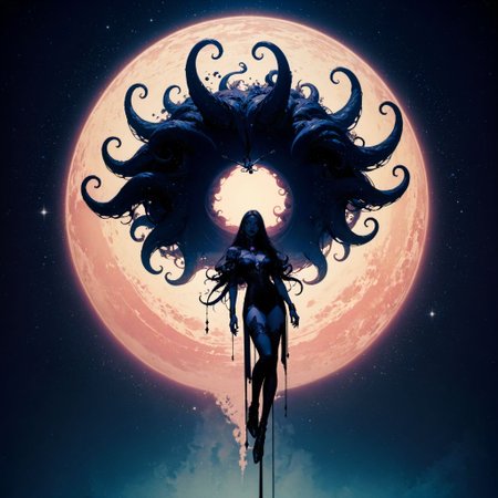 (score_9, score_8_up, score_7_up, zPDXL), (thick lineart, sharp edges, cel shading, linear hatching, black)
BREAK
galaxy, lone cosmic space,  dark cosmic void, grim, dark, cthulhu mythos,  endless void
BREAK
front_view , from side,  full body, 1women, female fous,  cosmic cthulhu goddess, flying, floating,  suspended in the dark, drifting weightless, dark cosmic horror, dark green skin,
<lora:Bad_Hands_lora:0.8>
