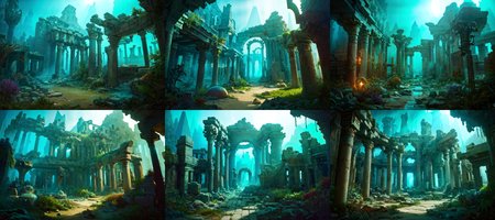 (otherworldly, otherworldly atmosphere, otherworldly appearance), highly insanely detailed, masterpiece, top quality, best quality, highres, 4k, 8k, RAW photo, ((ancient egyptian theme:1.2)), 
(mystical theme), mystical gatmosphere, arcane sanctuaries, otherwordly aura, 
(long_hair, long hair, random colors hair, glowing hair, hair over one eye, long messy hair), 
(eyelashes, eyeliner, eyeshadow, eyelashes, long eyelashes), 
collar, earrings, jewelry, necklace, armlet, 
tentacle, (underwater), nsfw, 
Homestay, Resort, Guest House, 
building, structure, still life, swirling energy, 
action pose, 
drunk, closed eyes, 
abandoned building, shopping mall, overgrown with vegetation, [volumetric fog], cinematic lighting, colorful, 
cinematic lighting, fashion photography, ambient lighting, overgrown ruins of a settlement on the plains of a magical fantasy world, FanRu, <lora:FantasyRuins-10:0.8>, epiCPhoto, (fantasy world)