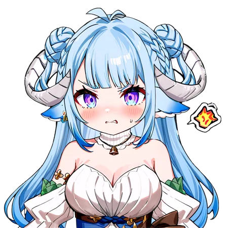 (MinaiAruma:1.2), 1girl, angry, 
(chibi:0.6), sticker, masterpiece, newest, absurdres, <lora:MinaiArumaXL:1.2>, <lora:StickersRedmond:1>,