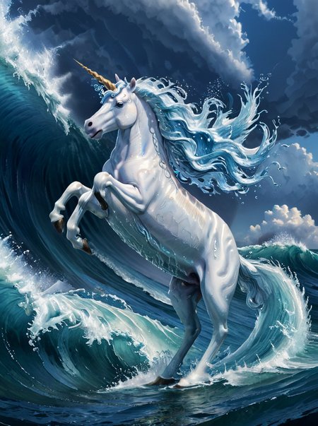 masterpiece,high resolution,detailed,
<lora:water_xl:0.8>
watermode, single horn, unicorn, no humans, water, waves, horns, , ocean, solo, cloud