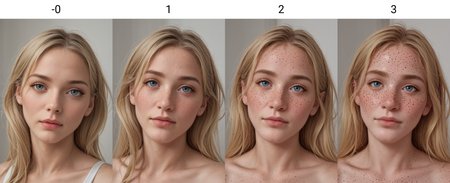 woman, portrait, <lora:Freckles Slider_alpha1.0_rank4_noxattn_last:-0>, blonde hair,