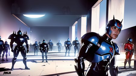 1960s sci-fi comic book cover art, ("the armageddon Conclave, Ethereal":1.2), (masterpiece), (best_quality), (illustration), anime movie background, official art, overwhelming location design, a Israeli Shire[, trending on artstation::0.4], absurdres, <lora:bombshell:1>