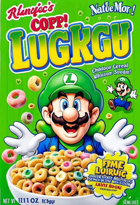 Super Luigi Cereal