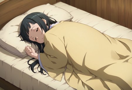 score_9, score_8_up, score_7_up, source_anime, yui (sao), sleeping