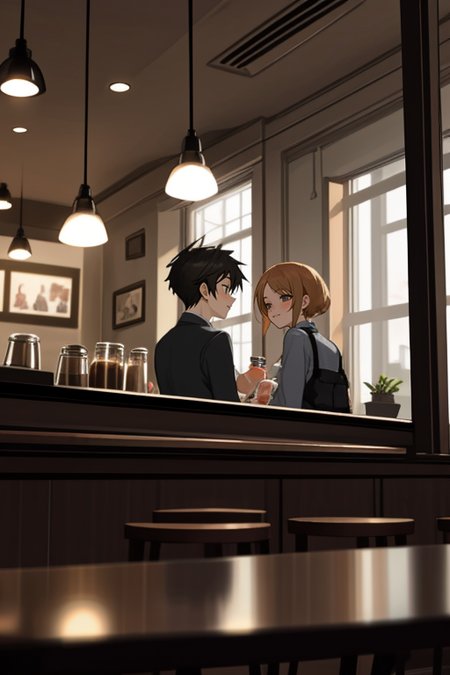 1girl and 1boy, cafe
<lora:LCM_LoRA_Weights_SD15:1>
 <lora:add\ImageEnhanceL:.5>