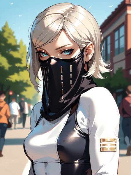 <lora:happy_tentacle-fishcommander-v0.1-000010:0.9>, ht_fishcommander, mouth veil , smug, outdoors, day cowboy shot, 1girl, (petite:1.2), solo focus, (looking away:1.1), sidelighting, (depth of field:0.8), , [(realistic, photorealistic:1.3):(realistic:1.3):22], [(3d:1.2)::12], <lora:LUUNA's Lunas-NijiJourney-SDXL-B2:0.6>, nijijourney, <lora:prgfrg23's Counterfeit-V3.0 Style SDXL_LoRA_Pony Diffusion V6 XL:0.3> <lora:Shed_The_Skin's StS_age_slider_v1_initial_release:-1.2>, score_9, score_8_up, score_7_up, score_6_up, score_5_up, score_4_up