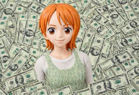 (Put a 1Girl Cut hair on a 100 dollar bill)