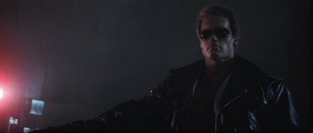 Horror-themed,  <lora:Terminator style:0.8>
In the 1980's Terminator a man in a police car with a red light on,solo,looking at viewer,shirt,1boy,jacket,male focus,chain,ground vehicle,motor vehicle,realistic,car,leather jacket , horror themed, dark themed, low key light, dramatic light, dramatic shadow light, contrast, cinematic color, cinematic look, filmic, realistic, realism, perfection, perfect, Kodak, Kodak film, movie still, Terminator style, The Terminator 1984 Film style, Eerie, unsettling, dark, spooky, suspenseful, grim, highly detailed