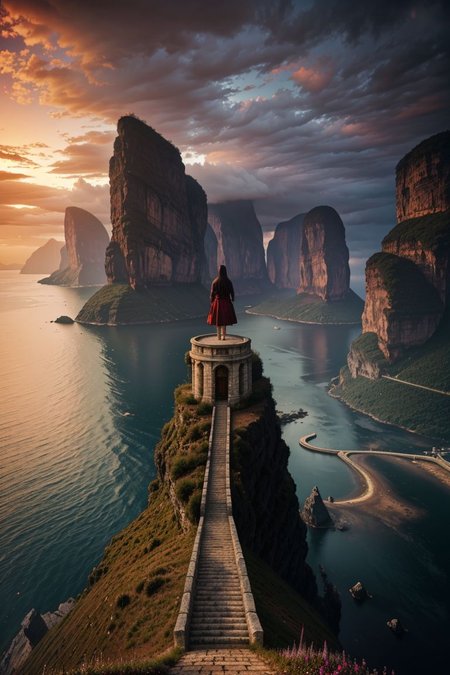 by Cyril Rolando, by Michal Karcz, (by Robert S. Duncanson, (by Andreas Rocha, scary)), intimidating, regal, heroic