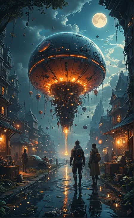 sci-fi style ethereal fantasy concept art of  Festive evening, May 1st Labor Day,  
Programmers, designers, managers celebrating together,
 intricate, 8k highly professionally detailed, HDR, CGsociety, heavenly atmosphere, detailed illustration, hd, digital art, overdetailed art, concept art, complementing colors, trending on artstation, Cgstudio, the most beautiful image ever created, dramatic, subtle details, illustration painting by alphonsn, vibrant colors, 8K, award winning artwork, high quality printing, fine art, gold elements, intricate, epic lighting, very very very very beautiful scenery, 8k resolution, digital painting, sharp focus, professional art, atmospheric environment, art by artgerm and greg rutkowski, by simon stï¿½lenhag, rendered by Beeple, by Makoto Shinkai, syd meade, 8k ultra hd, artstationHD, 3d render, hyper detailed, elegant, 
<lora:add-detail-xl:1> 
<lora:aidmaMJ6.1_v0.5_2:0.7> aidmamj6, 
<lora:SDXLFaeTastic2400:0.15>,
<lora:tbh129-sdxl:0.2> style of Michael Cheval,
brave light . magnificent, celestial, ethereal, painterly, epic, majestic, magical, fantasy art, cover art, dreamy . futuristic, technological, alien worlds, space themes, advanced civilizations