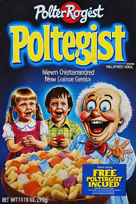 Poltergeist (1982) <lora:style_xl.cereal_box_sdxl_v1:1>  free  included