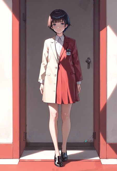 <lora:sdxl_lightning_8step_lora:1> <lora:Fixhands_anime_bdsqlsz_V1:1>score_9, score_8_up, score_7_up, best quality, uncensored, source_anime, intricate details, high quality, perfect anatomy BREAK
1girl, solo, full body, 
 <lora:gis-esakipurin_XL(pony)tagfeceedit:1>