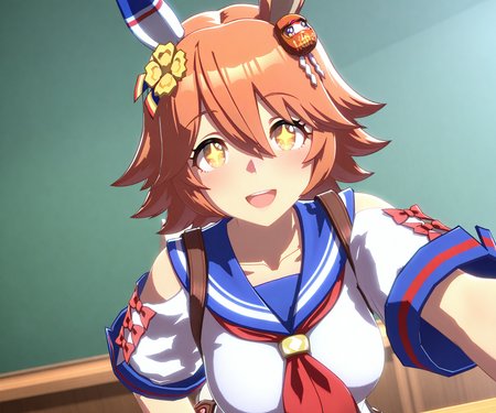 Matikanefukukitaru (Umamusume) in game style 3D ILL-v2