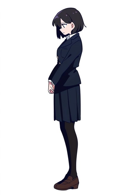 full body side view