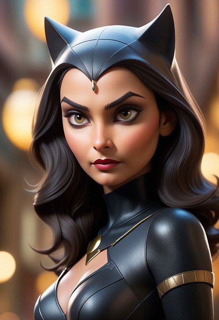 indian maharini, Selina Kyle, the enigmatic Catwoman, 
<lora:epiNoiseoffset_v2:1> <lora:add_detail:1>   indian woman 26 years old . shallow depth of field, vignette, highly detailed, high budget, bokeh, cinemascope, moody, epic, gorgeous, film grain, grainy<lora:Bruc3T1mm:0.6>