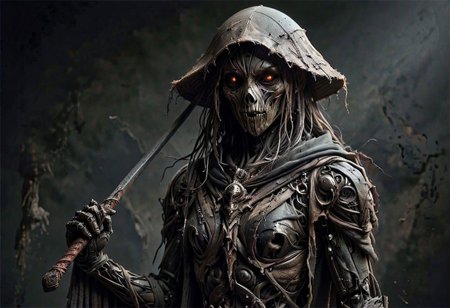 Super Closeup Portrait, Create a neon-pastel dystopian description capturing the essence of a slender busty Cyborg wearing a boldly patterned torn Shadow linen hooded Cape and Large round Rice picker hat, It gazes directly at the camera, extending his arm with His Bamboo katana sword and bamboo shield. . The surreal scene is further enhanced as her long hair seamlessly merges with the vibrant background.
raw photo, photorealistic, high detailed texture, 8k uhd, dslr, soft lighting, high quality, film grain, Fujifilm XT3, highly detailed photography, atmospheric haze, Film grain, cinematic film still, shallow depth of field, highly detailed, high budget, cinemascope, moody, epic, OverallDetail, gorgeous, 2000s vintage RAW photo, photorealistic, candid camera, color graded cinematic, eye catchlights, atmospheric lighting, skin pores, imperfections, natural, shallow dof